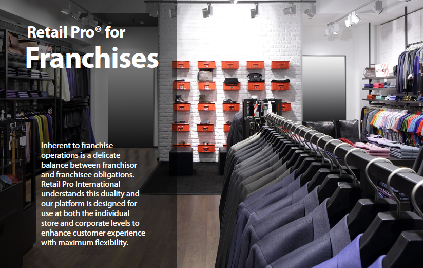 Retail Pro Franchises brochure